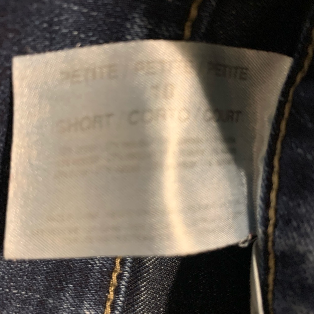 Code Bleu Dark Blue Straight Leg Jeans - Picture 2 of 3